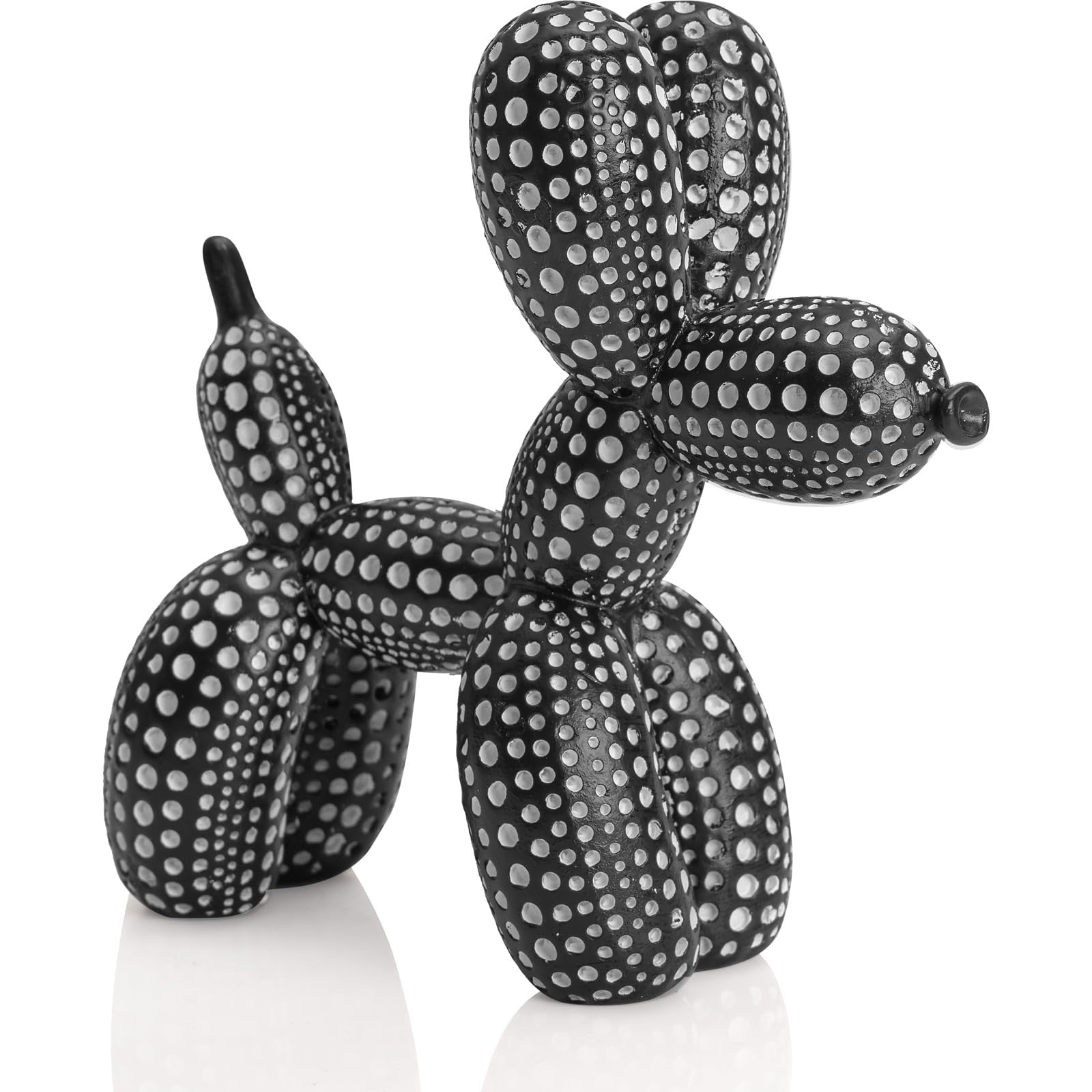 Polka Dot Balloon Dog Statue
