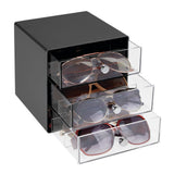 3-Drawer Sunglasses Organizer