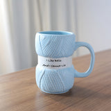 Funny Knitted Ceramic Coffee Mug