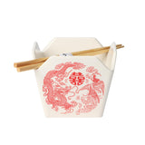 Takeout Style Ceramic Bowl