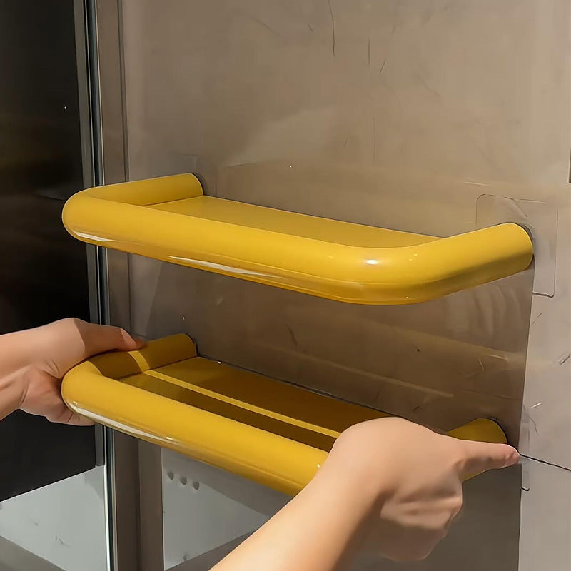 Adhesive Bathroom Shelf Organizer Set