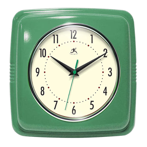 Retro Square Wall Clock