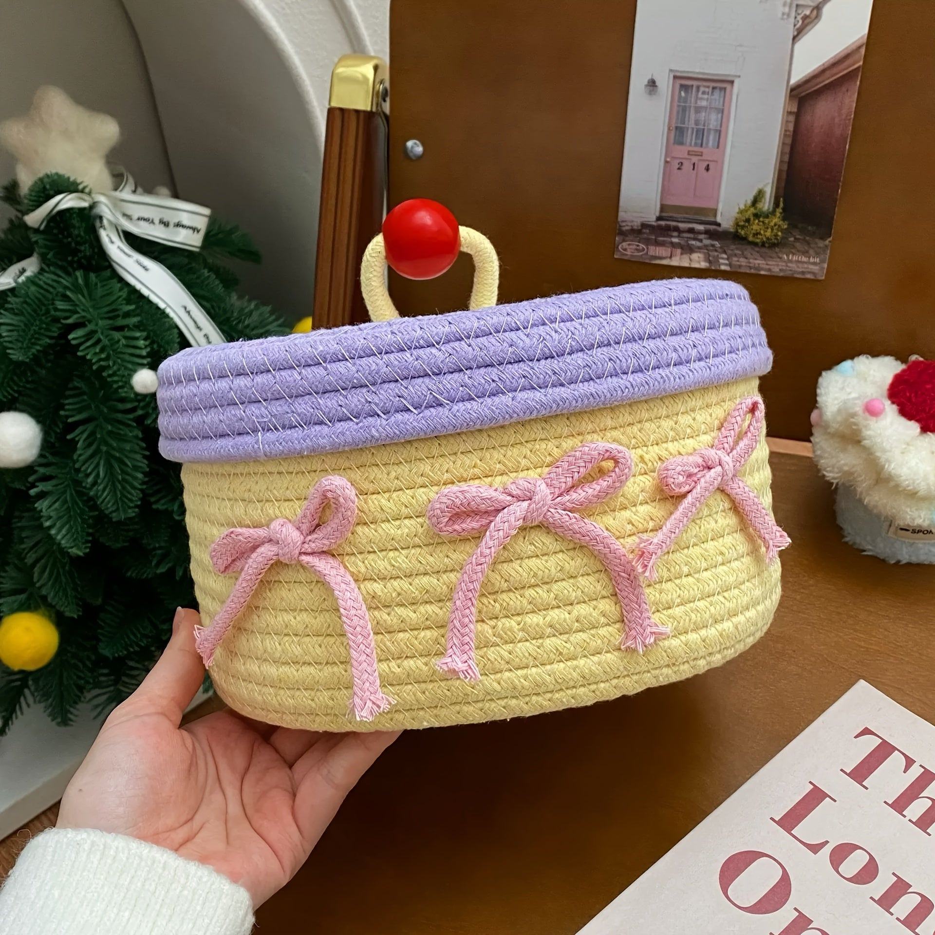 Bow Storage Basket