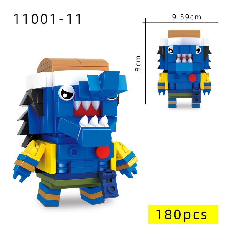 Monster Figure Building Blocks Set