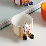 3D Clown Ceramic Coffee Mug