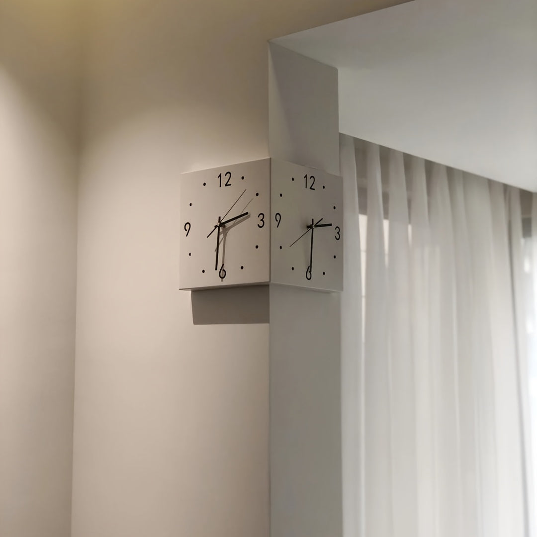 Nordic Golden Iron Wall Clock Decor