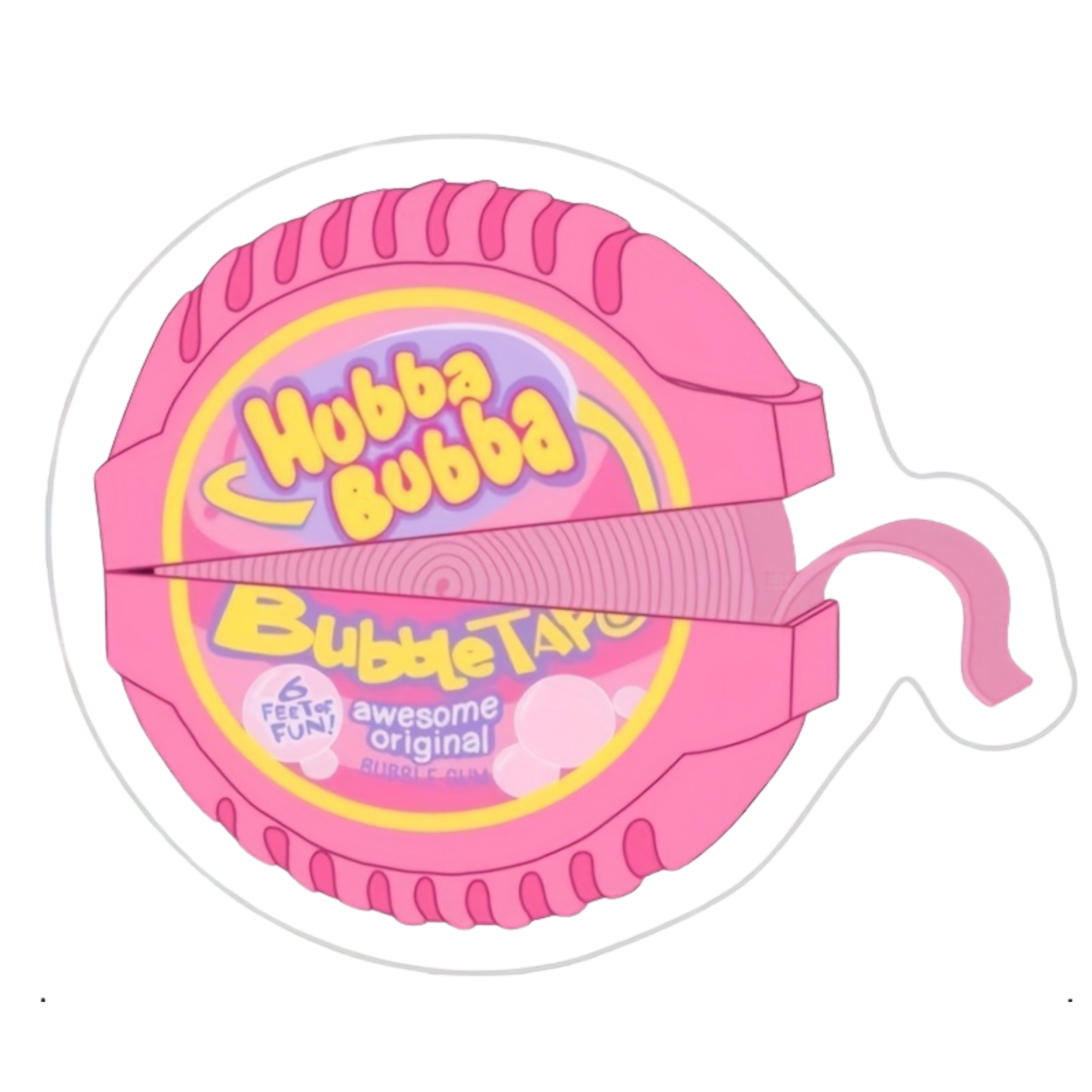 Pink Bubblegum Floor Mat Rug