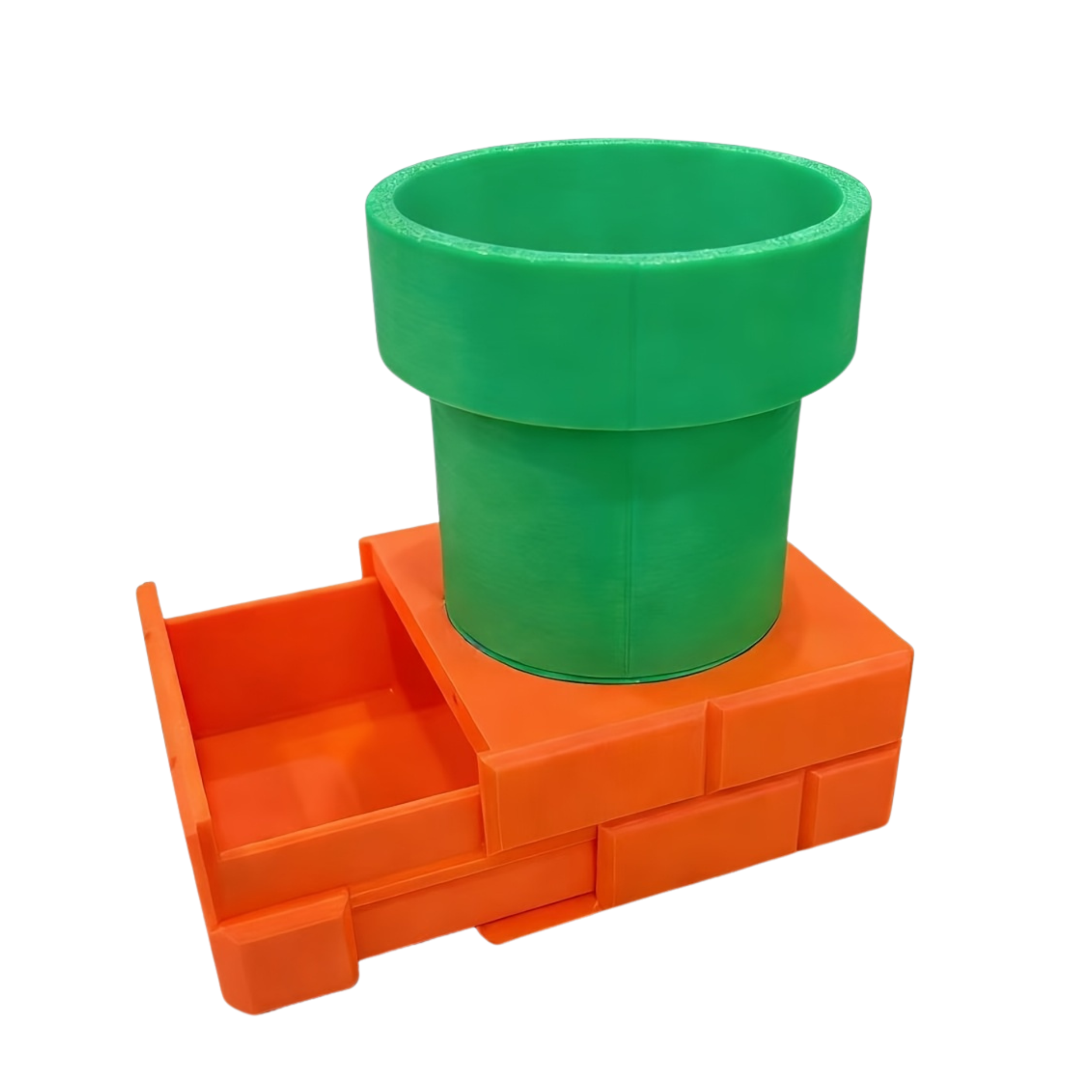 Brick Style Pen Holder Desk Organizer