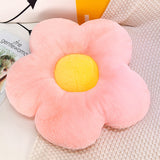 Stuffed Five Petal Flower Pillow