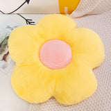 Stuffed Five Petal Flower Pillow
