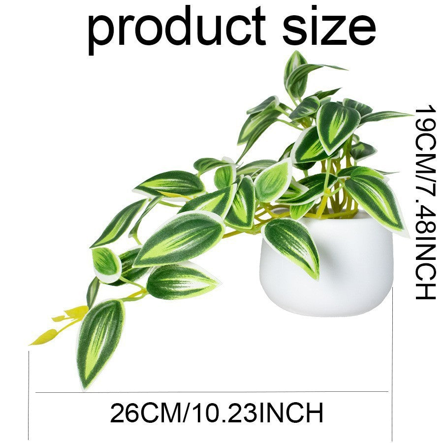 Artificial Eucalyptus Plant with Pot