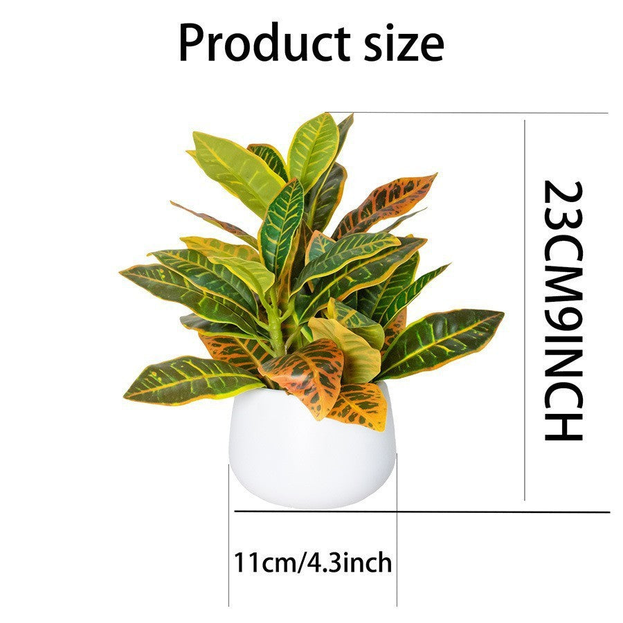 Artificial Eucalyptus Plant with Pot