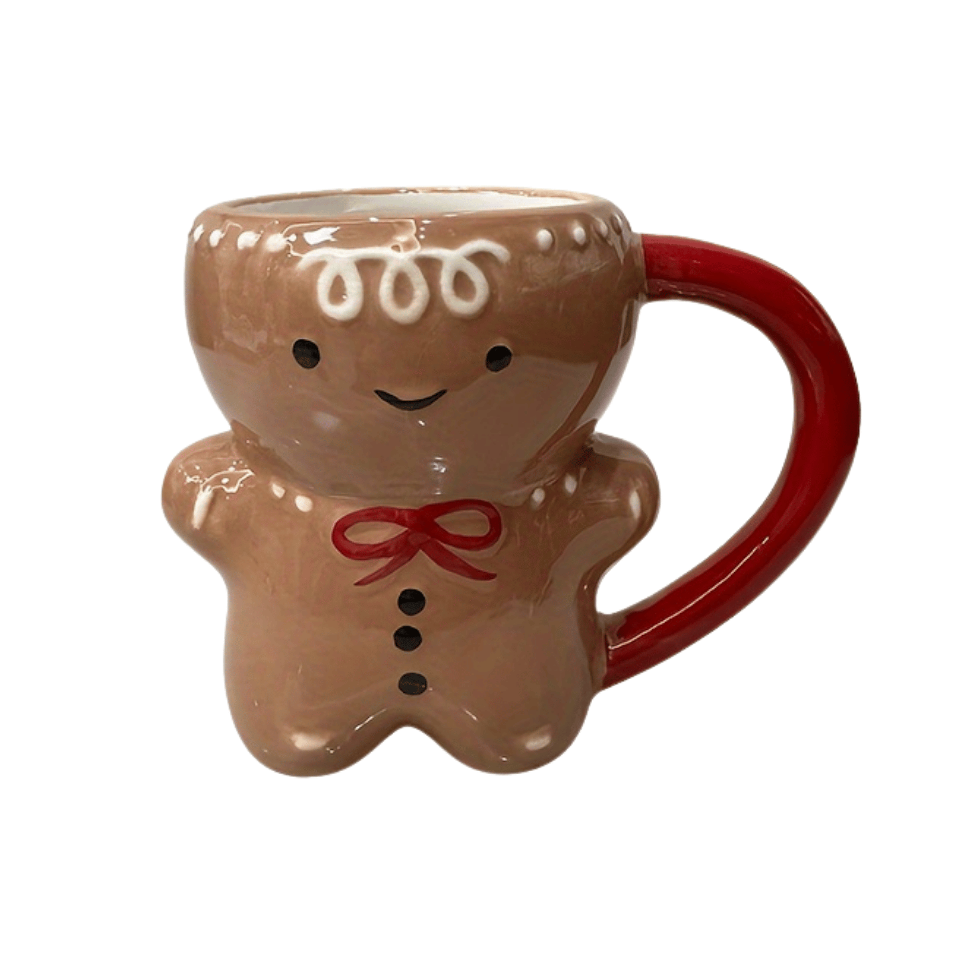 Gingerbread Man Mug Christmas Ceramic Cup