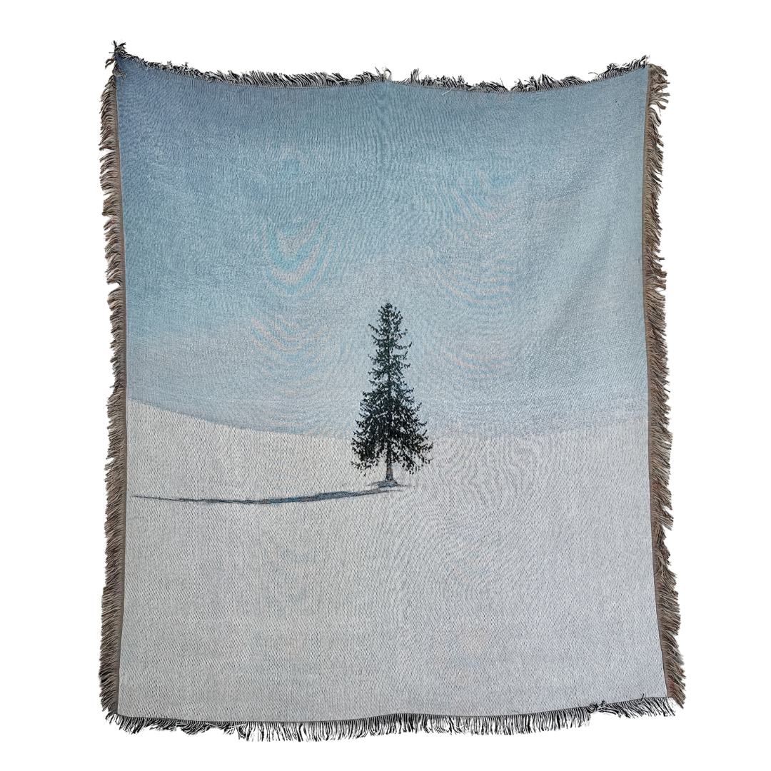 Solitary Pine Blanket