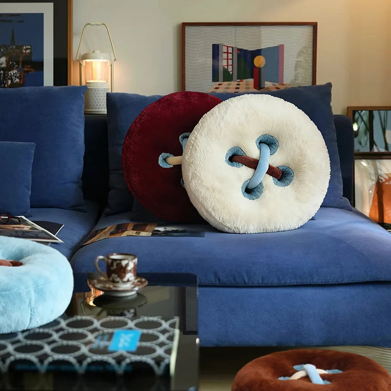 Button Pattern Pillow