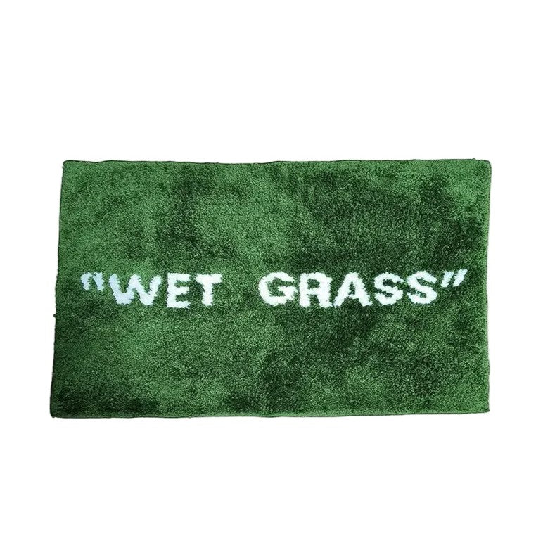 "Wet Grass" Tufted Rug