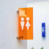 Acrylic Restroom Door Sign