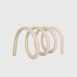 Spiral Bookshelf Decor