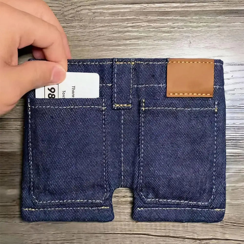Mini Jeans Coin Wallet