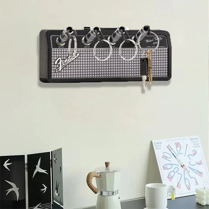 Retro Fender Key Holder Wall Organizer