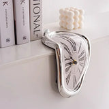 Surreal Melting Wall Clock Decor