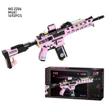 Military Gun Building Blocks Toy Set