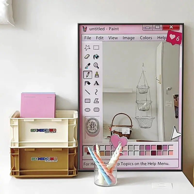 Korean Style Desktop Mirror