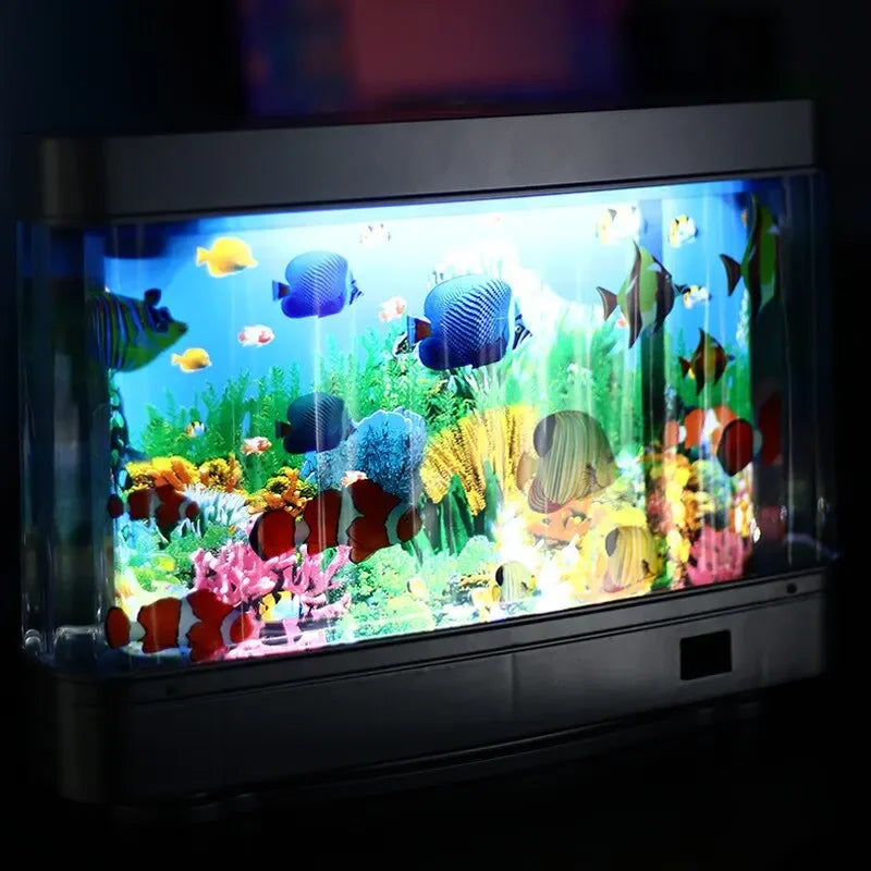 Virtual Aquarium Night Light
