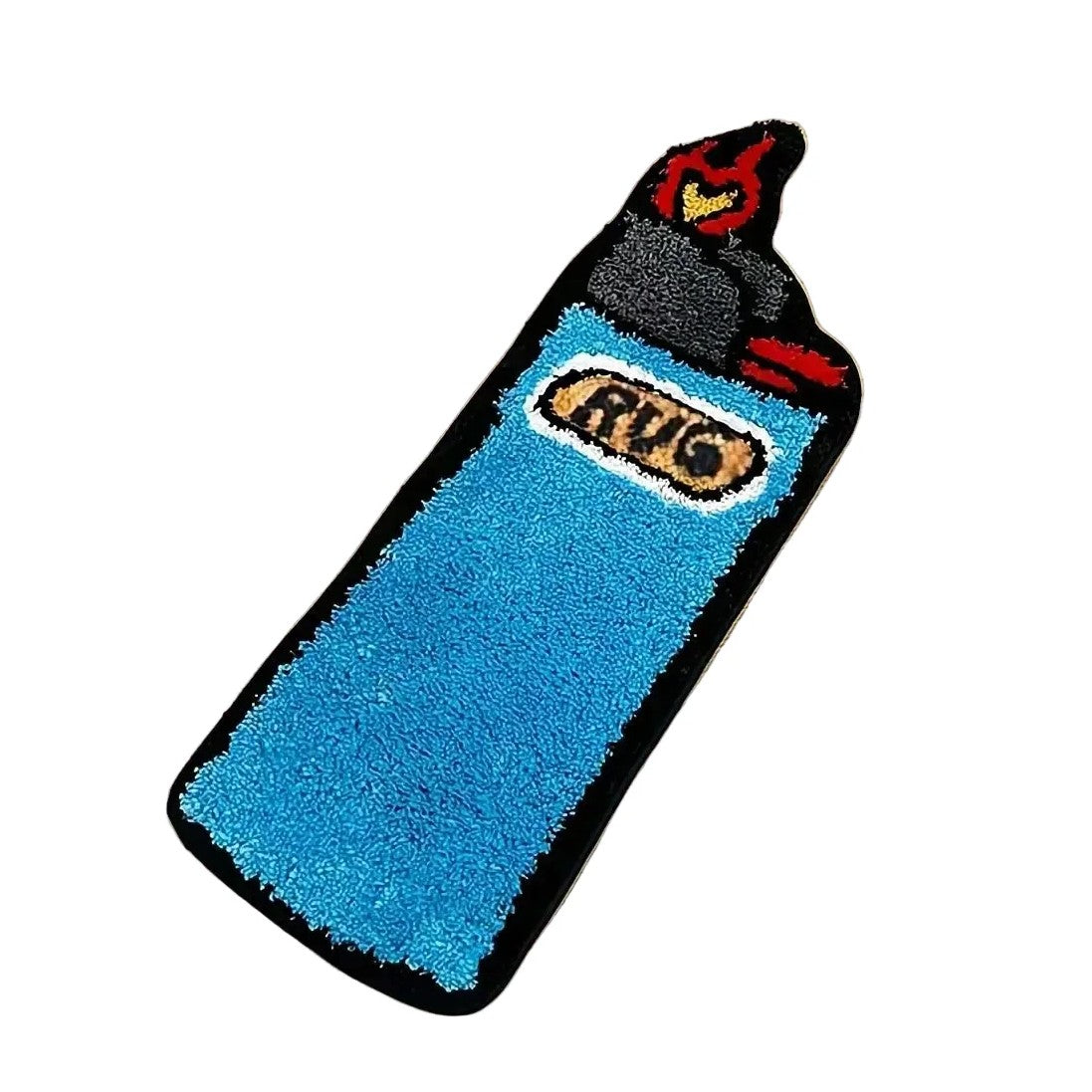 Blue Lighter Tufted Rug