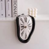 Surreal Melting Wall Clock Decor
