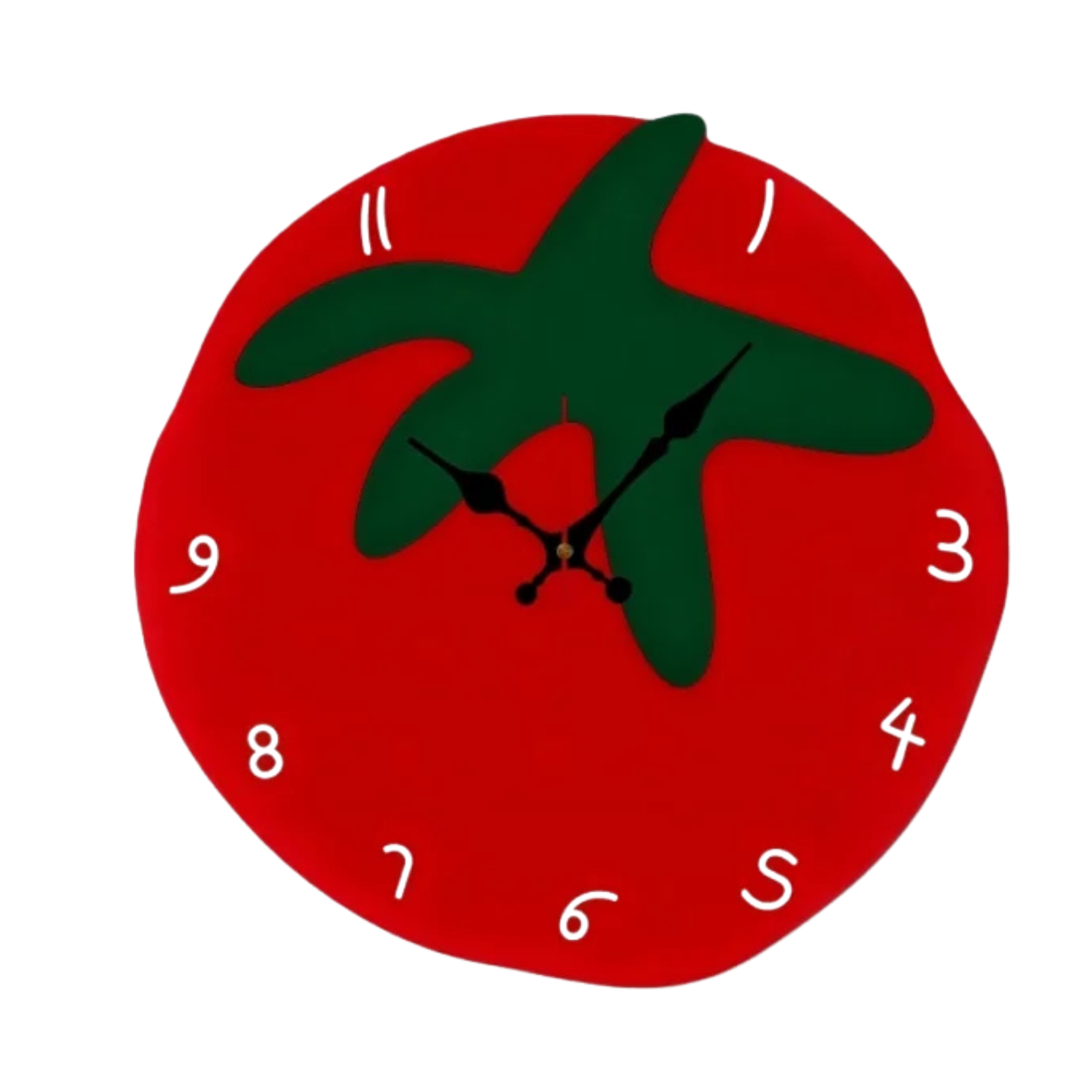 Creative Tomato Wall Clock
