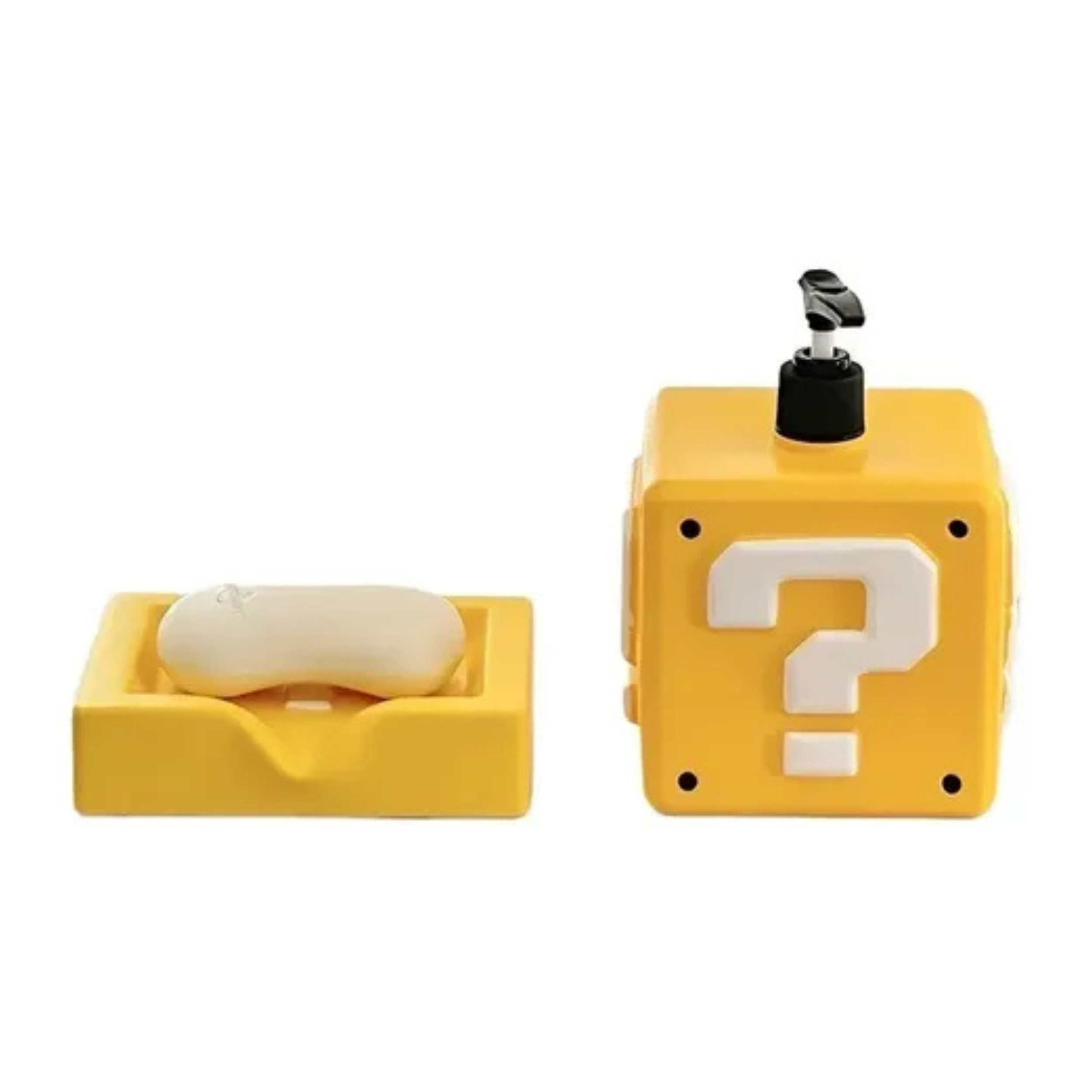 Cartoon Soap Dish Holder Bathroom Set