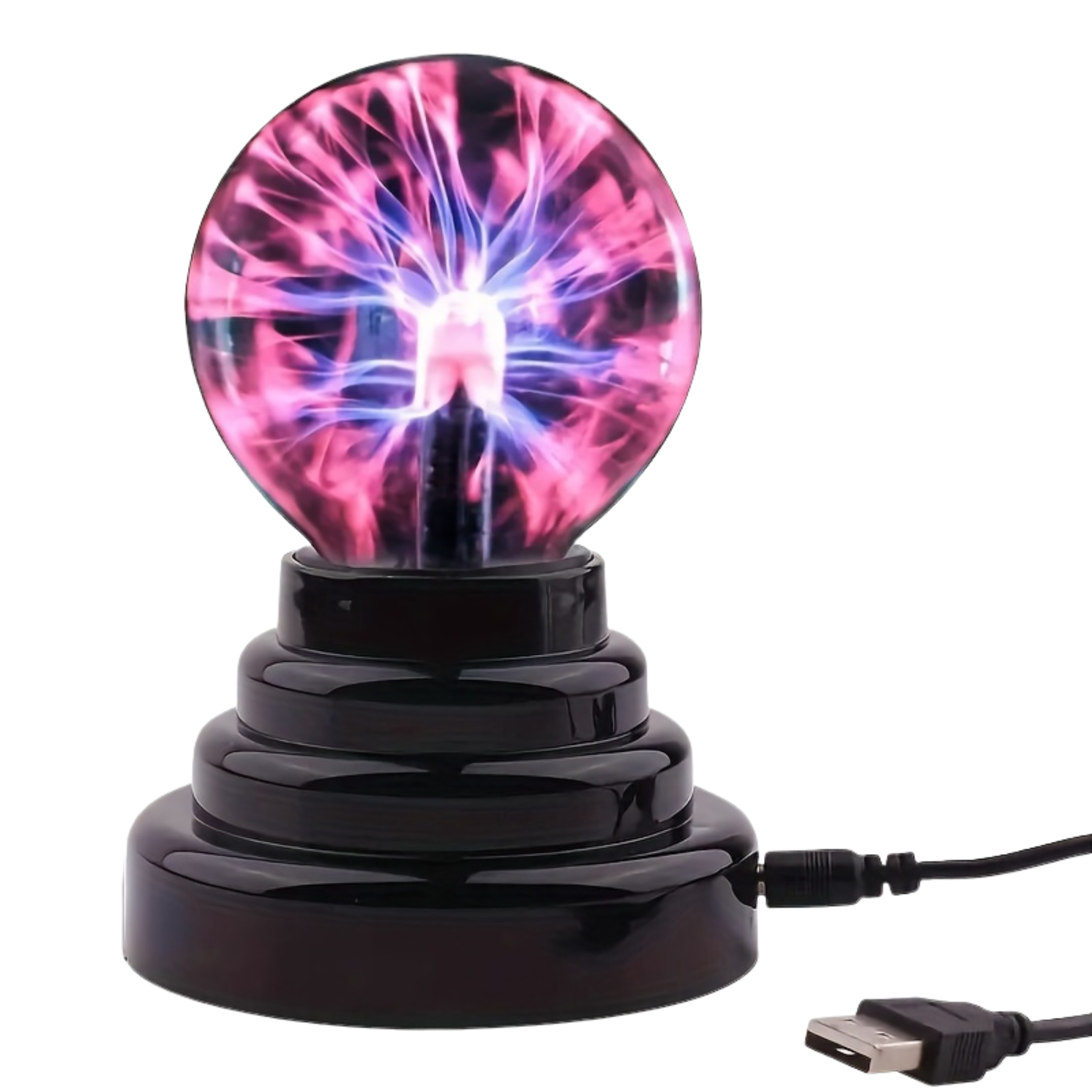 Plasma Ball Night Light USB Touch Lamp
