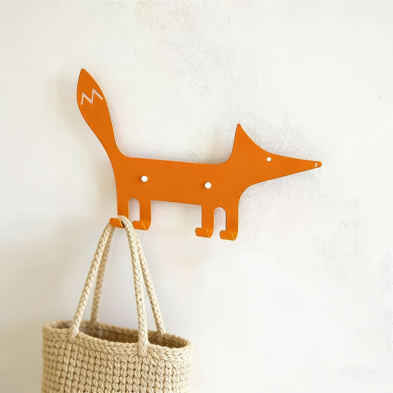 Fox Wall Hook Coat Rack