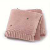 Cotton Pom Pom Blanket