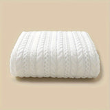 Knitted Openwork Blanket