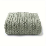 Knitted Openwork Blanket