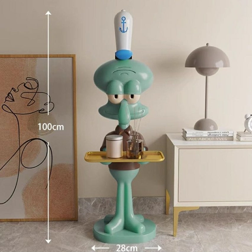 Big Squidward Figure Table Decor