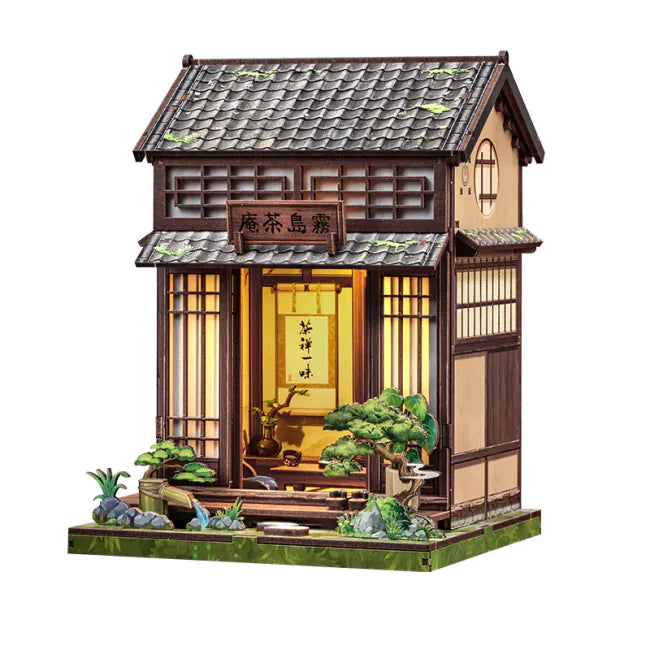 Kirishima Tea House DIY Miniature Model